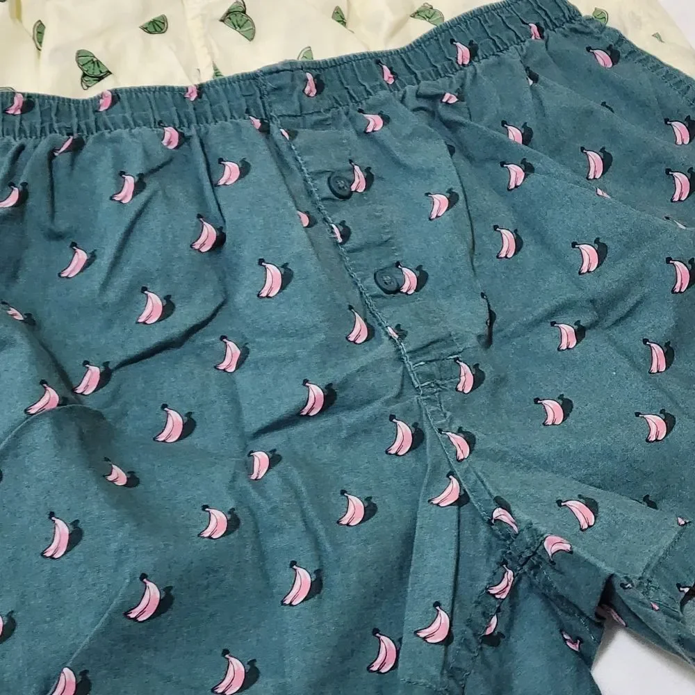 H&M Men's Colorful Fruits Boxers Set of 5 Piece Size Medium M